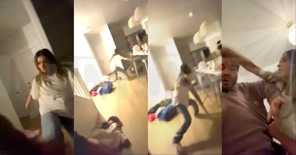 Taylor Frankie Paul throwing stool.